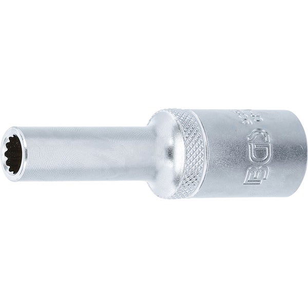 BGS Steckschlüssel-Einsatz Zwölfkant tief Antrieb Innenvierkant 12,5 mm (1/2) SW 8 mm - 9356