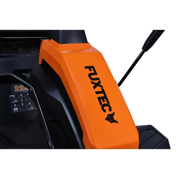 Detailansicht einer Fuxtec Gartenhäckslers
