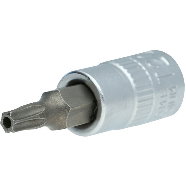 BRILLIANT TOOLS 1/4 Torx-Bit-Stecknuss mit Stirnlochbohrung TB20 - BT020983