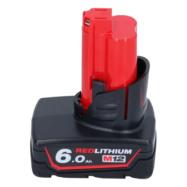 Milwaukee M12 REDLITHIUM Akku mit 6,0 Amperestunden für Elektrowerkzeuge