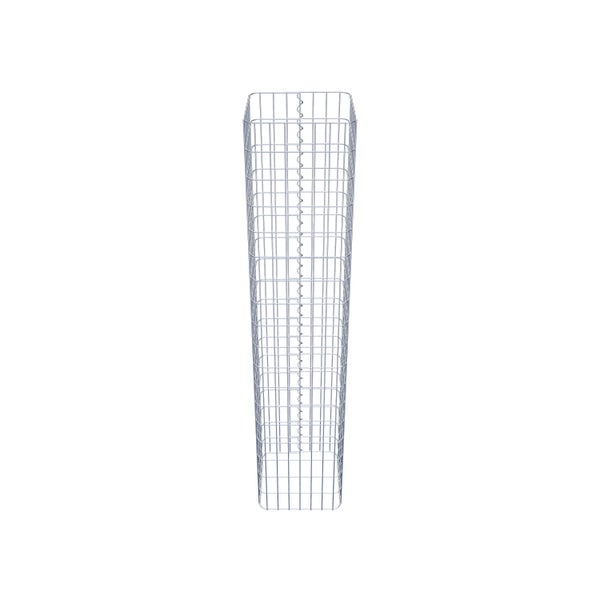 Gabionensäule 37 x 37 cm, MW 5 x 10 cm eckig - Höhe: 1,80 m