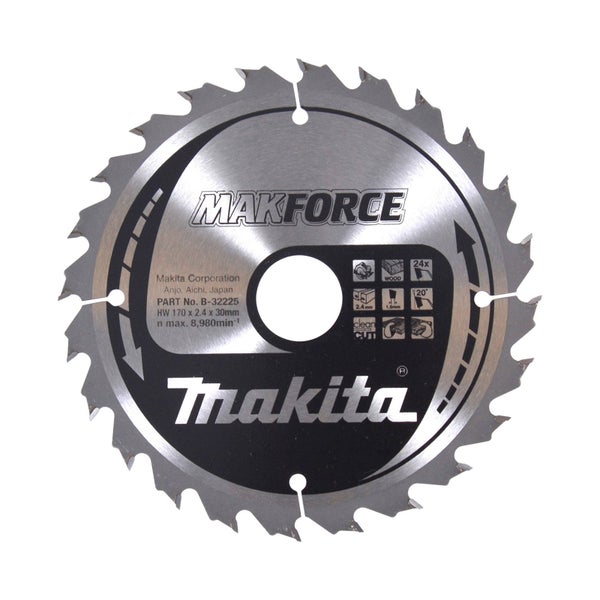 Makita MAKFORCE Sägeblatt 170x30x24Z - B-32225