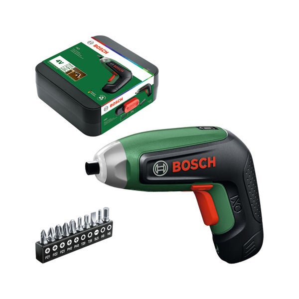 Bosch Akku Schrauber IXO inklusive Aufbewahrungsbox und Schrauberbit Set