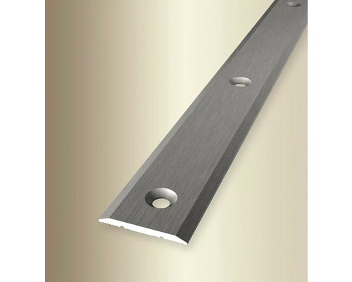 Übergangsprofil 442 Alu eloxiert Edelstahl 100 cm