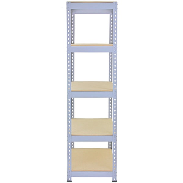 3 x Q-Rax 90cm Lagerregal Grau