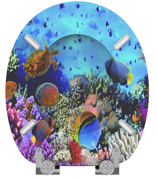 WC-Sitz mit Absenkautomatik Ocean
