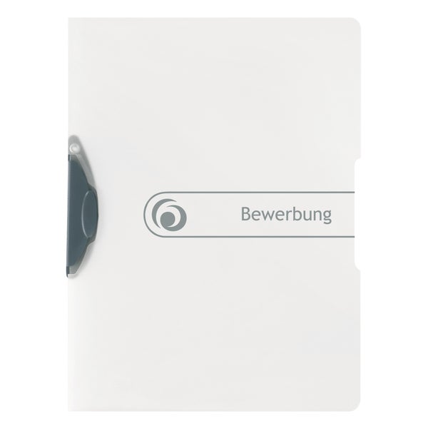 Herlitz Bewerbungsmappe Express-Clip A4 PP transparent