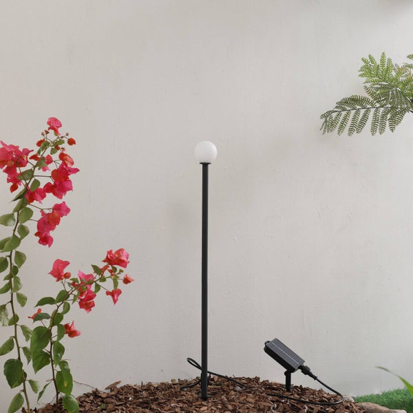 Lindby LED Freydis (Modern) in Schwarz aus Aluminium (1 flammig, )