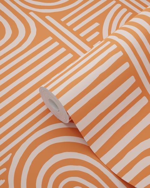 Rolle Tapete mit grafischem Muster