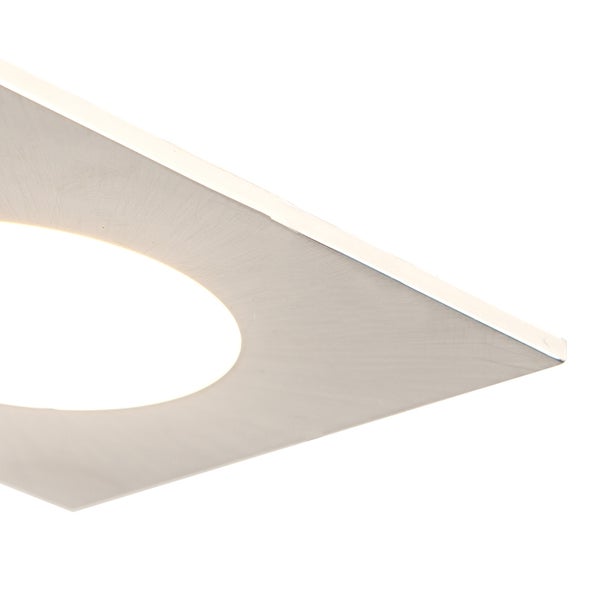 Set mit 3 Einbaustrahlern aus quadratischem Stahl inkl. LED IP65 - Einfach