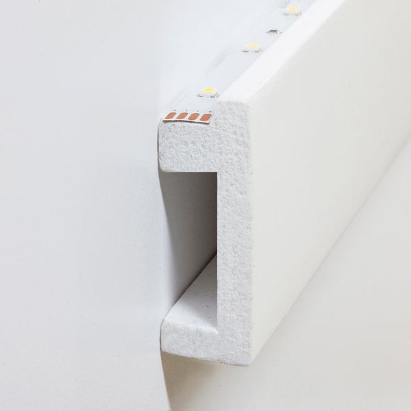 HOMESTAR Wandleiste / Fußleiste CU, (20 x 60 mm) Länge 2m, LED -fähig