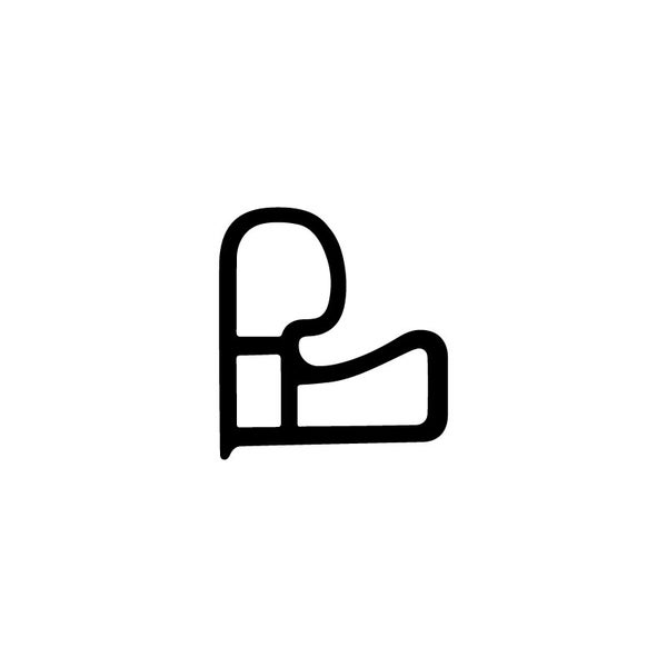 Symbol fuer eine L-Form oder einen Winkelanschluss