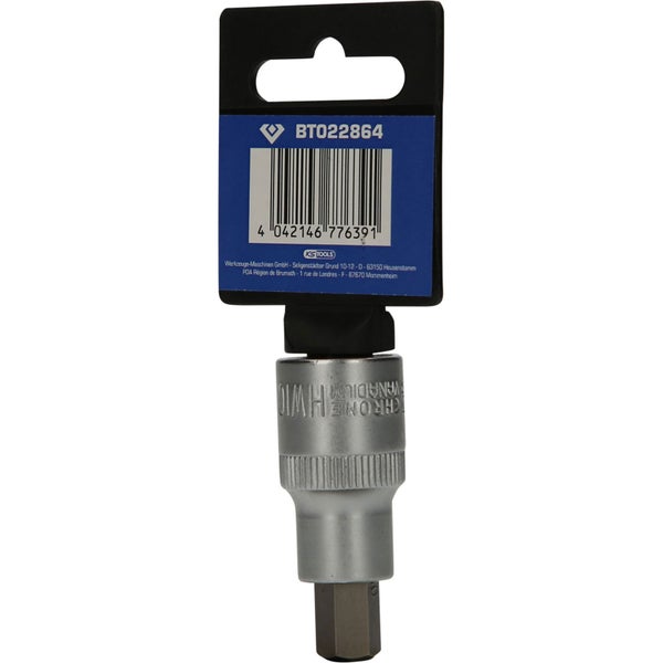 BRILLIANT TOOLS 1/2 Innensechskant Bit-Stecknuss 55 mm lang 10 mm - BT022864