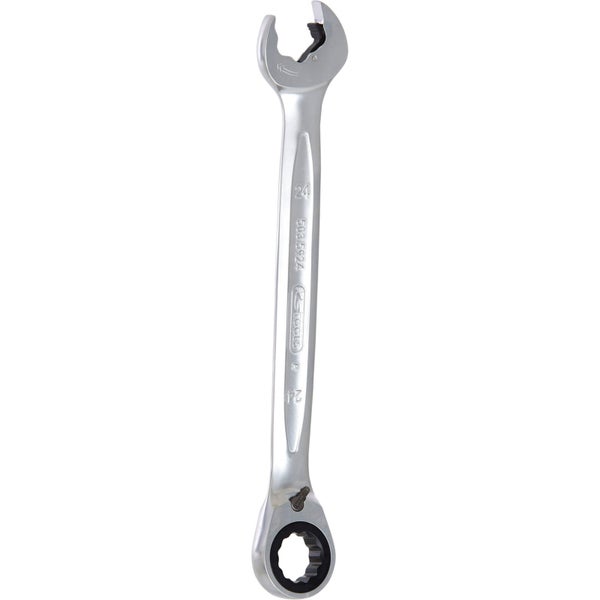 KS TOOLS DUO GEARplus Ringmaulschlüssel Maul-Ratschenfunktion 24 mm umschaltbar - 503.5924
