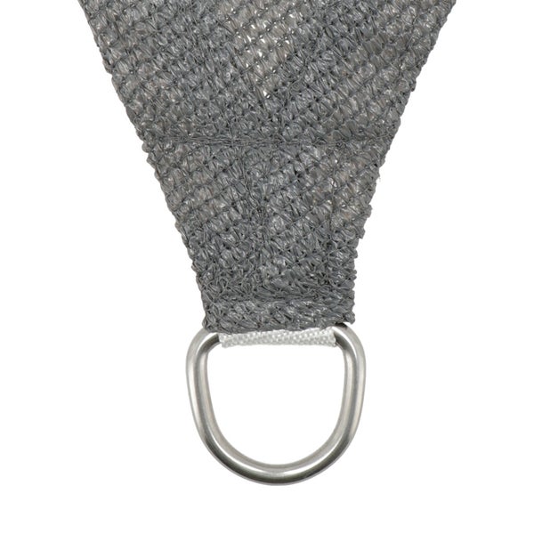 Livin'outdoor sonnensegel Iseo HDPE Dreieck 5m anthrazit