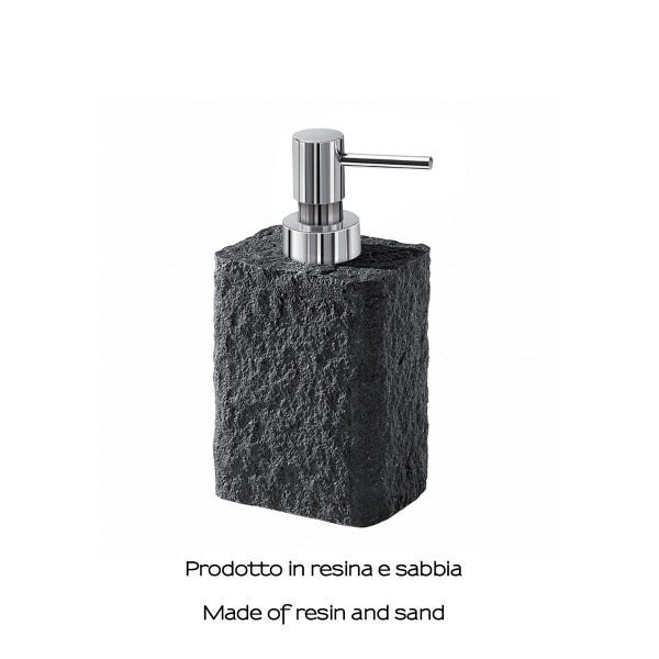 Harz- Seifenspender in rechteckiger Form, 360ml | Gelso