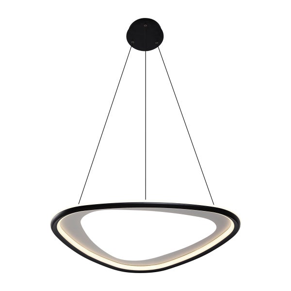 Moderne LED-Pendelleuchte mit dreieckigem Design für den Innenbereich