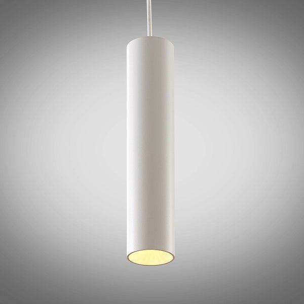 Arcchio Pendelleuchte Ejona (Modern) in Weiß aus Aluminium (1 flammig, GU10) - Deckenlampe Esstischlampe Hängelampe Hängeleuchte Flurleuchte