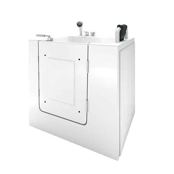 Senioren Sitzbadewanne Badewanne mit Tür S02-A-R 78x100 cm