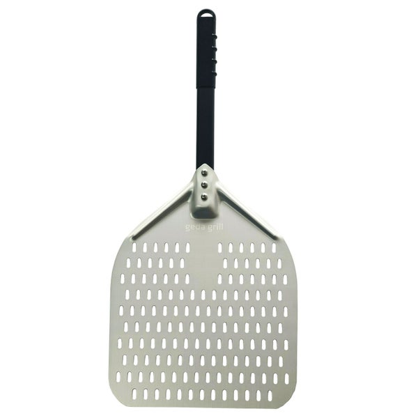 GEDA Grill Curva Aluminium Pizzaschieber 30cm, eloxiert, perforiert, abnehmbar