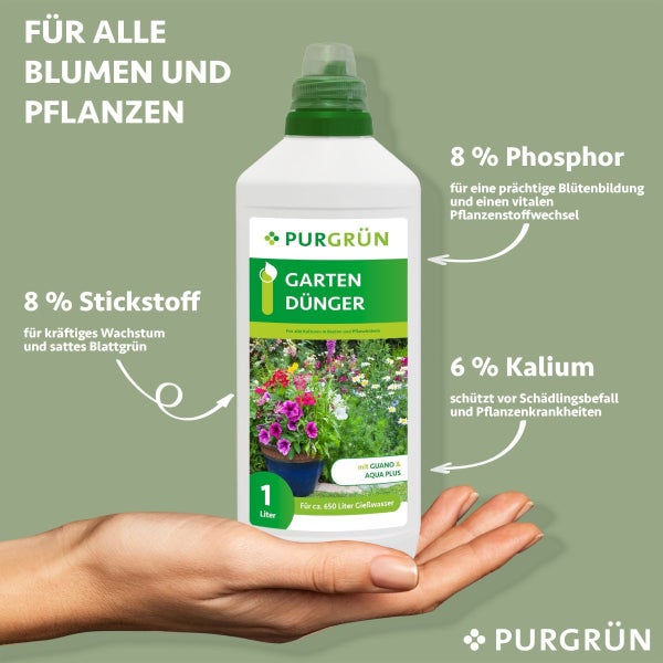 Purgrün Gartendünger 1 Liter