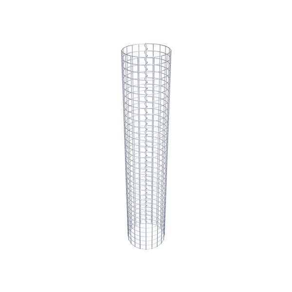 Gabionensäule Durchmesser 32 cm MW 5 x 5 cm rund - Höhe: 170 cm