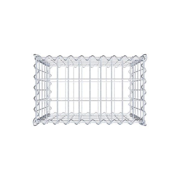 Gabione 50 cm x 50 cm x 30 cm (L x H x T), Maschenweite 5 cm x 10 cm, Spirale