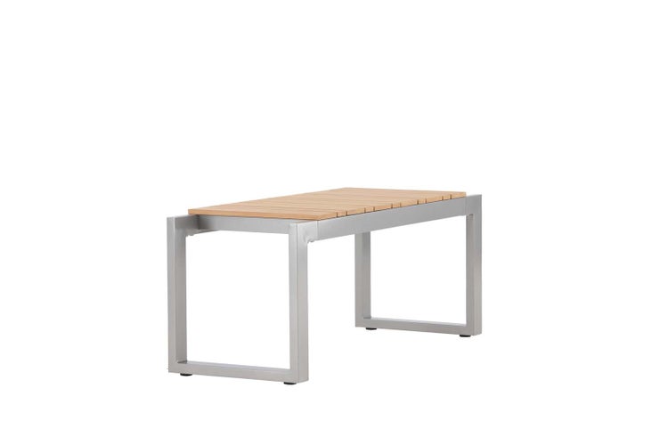 Zenia Gartenbank dunkel grau. 100 X 38 X 40 cm