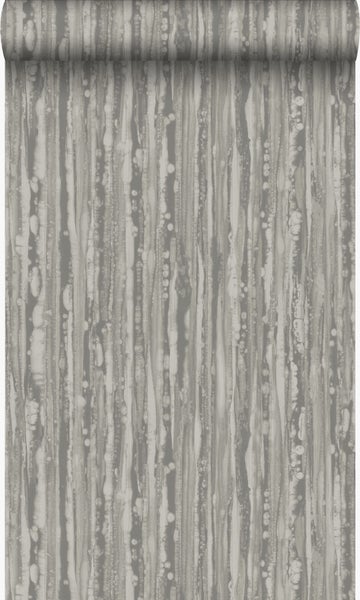 Origin Wallcoverings Tapete Streifen Braun und Gold - 53 cm x 10,05 m - 346640