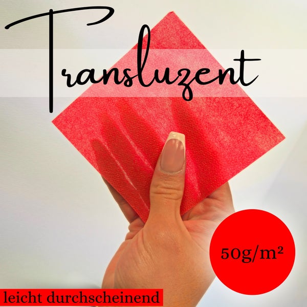 Sensalux light Tischdeckenrolle, rot, 1,10m x 25m