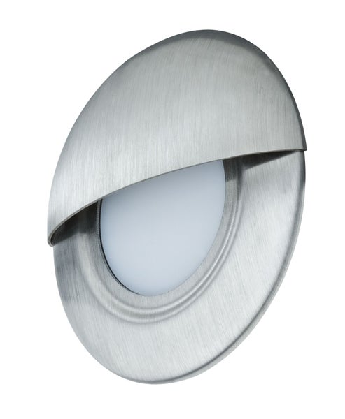LED Wandeinbauleuchte Abdeckung Abdeckung rund 87mm Edelstahl
