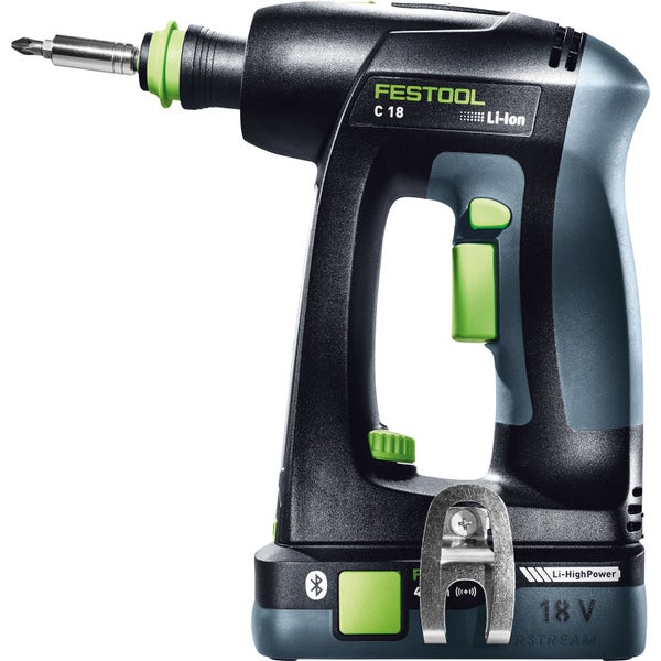 Festool Akku-Bohrschrauber C 18 HPC 4,0 I-Set / 2x 4,0 Ah Akku + Ladegerät + Zubehör im Systainer- 577617