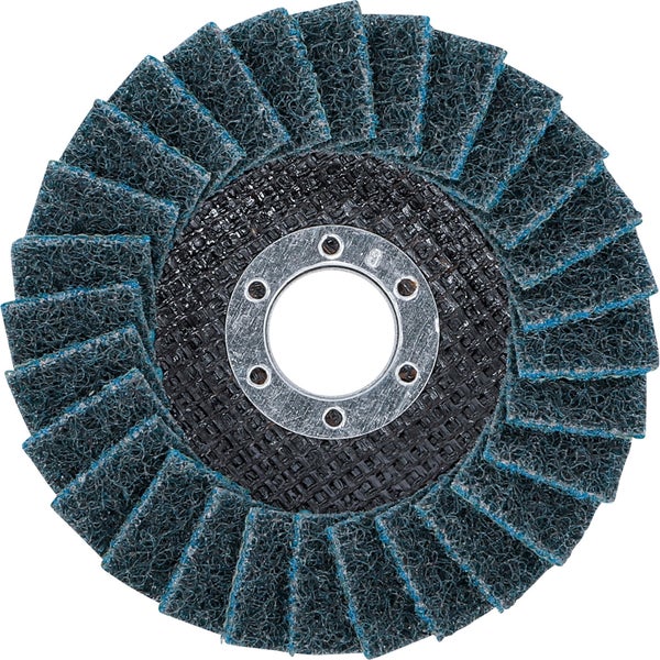 BGS Fächer-Schleif-Scheibe Vlies Ø 115 mm Körnung 240 - 74475