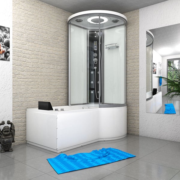 Whirlpool Wanne Duschkabine ws K55-L01-WP-EC 170x1