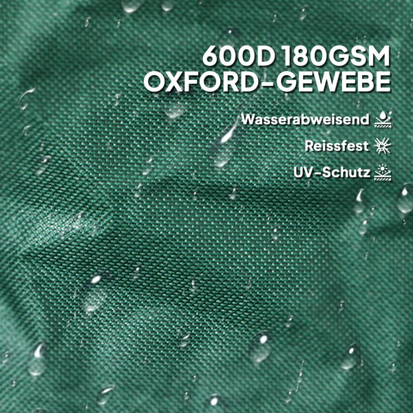 Outsunny Gartensack 4x86L wasserdicht Gartenabfallsack mit Griffe, stabil Laubsack, selbststehend Gartensäcke, wiederverwendbare Gartenabfallsäcke für Gartenabfälle Grünschnitt