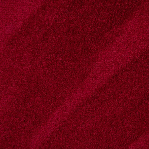Velours Teppichboden als Fliesen in 50x50 cm Selbstliegende Teppichfliesen rot für Schlafzimmer und Wohnzimmer Velour Teppich Fliesen flauschig