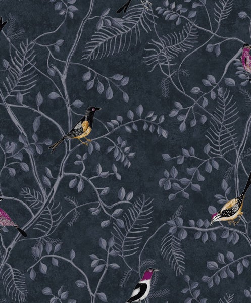 Tapete mit sechseckigem Muster