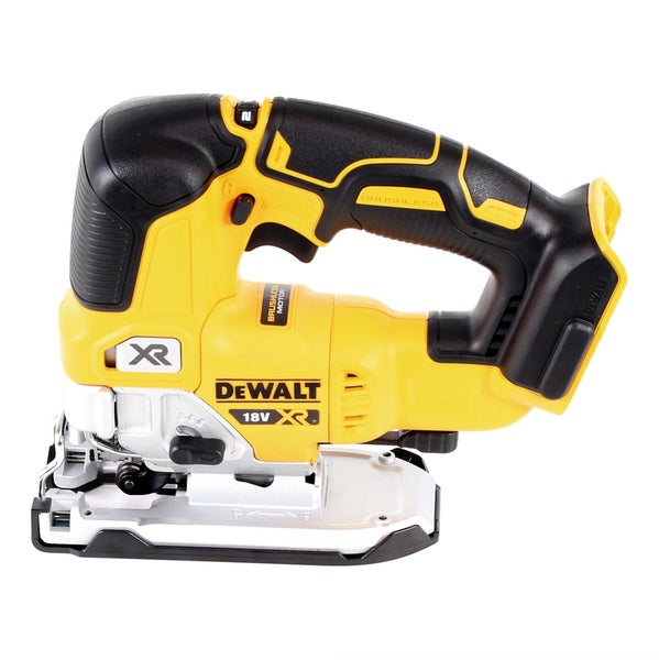 DeWalt bürstenlose 18 Volt XR Akku-Stichsäge mit Bügelgriff.
