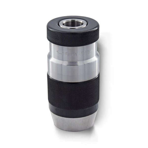 Bohrfutter für Bohrmaschinen mit einer Spannweite von 1 bis 16 Millimeter.