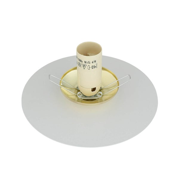 Deckenleuchten-Befestigung mit Lampenfassung