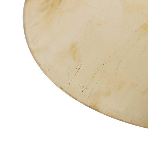 Nahaufnahme einer runden Platte