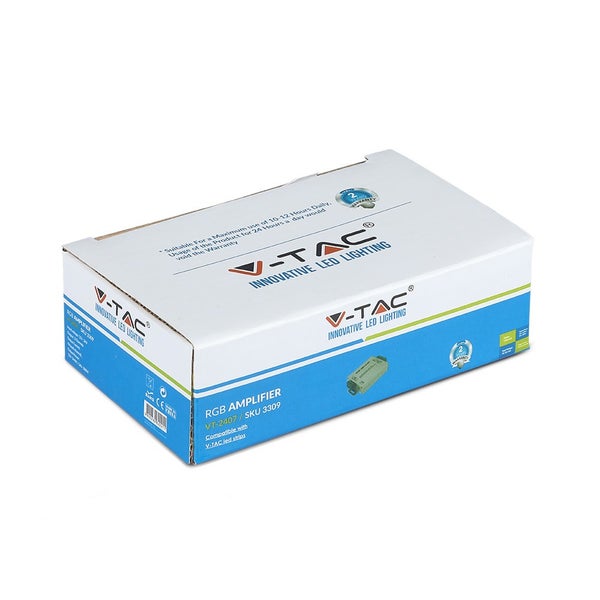 V-TAC RGB Verstärker in Produktverpackung