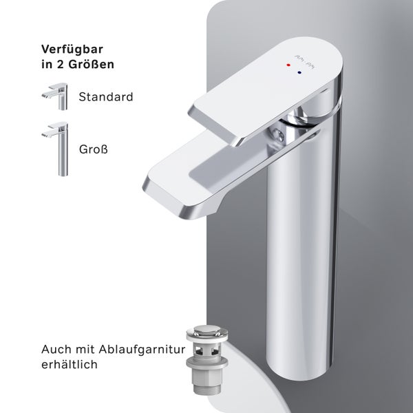 AM.PM Waschtischarmatur für Aufsatzwaschbecken FNA92000 Flash