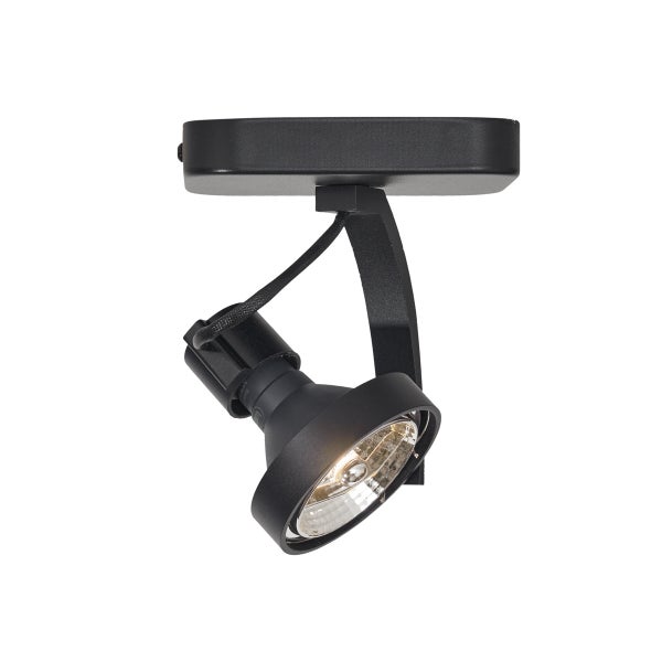 Schwarzer Deckenstrahler für Innenräume