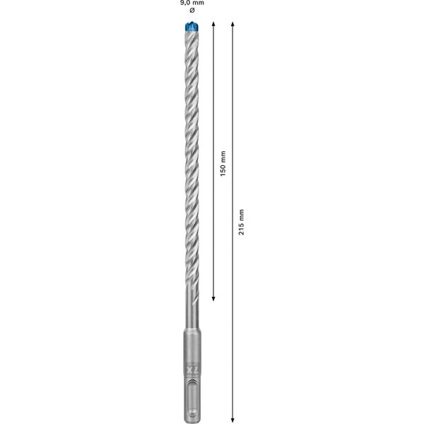 Bosch Expert SDS plus-7X Hammerbohrer 9 x 150 x 215 mm - 2608900095