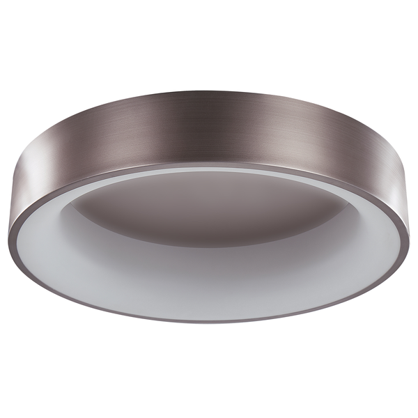 LED Deckenlampe DAWEI Metall Hellbraun