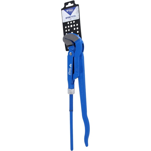 Rohrzange aus Chrom-Vanadium-Stahl mit verstellbarer Backe