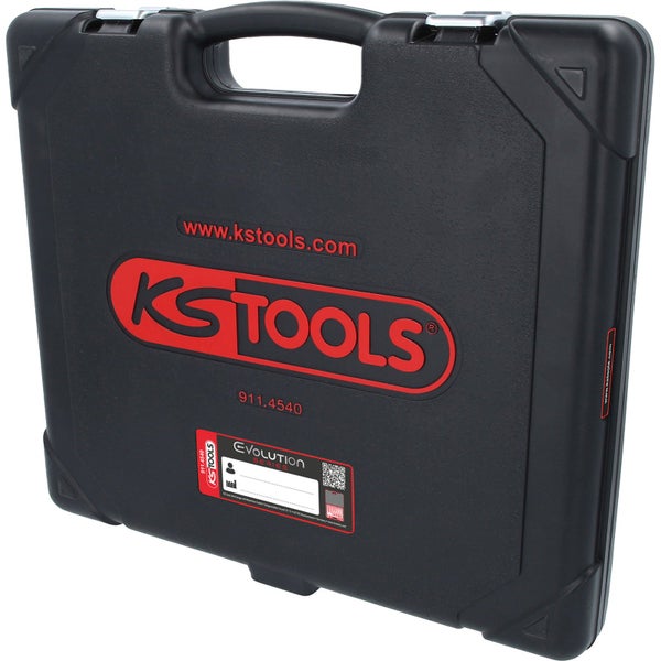 KS TOOLS 1/2 Bit-Stecknuss-Satz für Vielzahn (XZN)-Schrauben 26tlg. - 911.4540