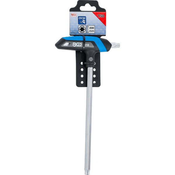 BGS Technic T-Griff Torx Schraubendreher T50 mit 200 mm Schaft