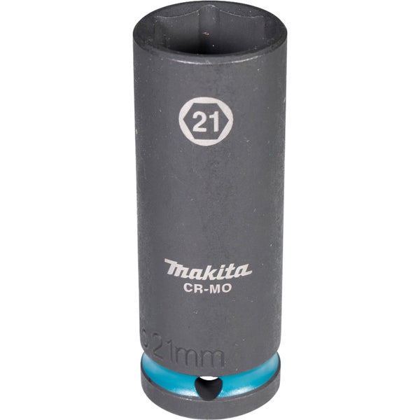 Makita E-16508 Steckschlüssel 1/2 SW21 Impact Black lang